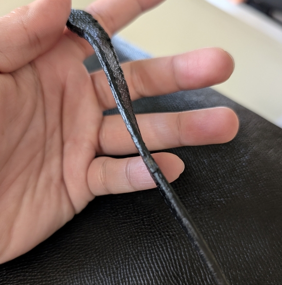 Coach City Zip Tote Black Leather Bag - Picture 11 of 15